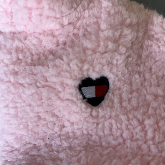 Tommy Hilfiger Baby Girls Minky Hooded Jacket Zip up Fleece ACCEPTING OFFERS - Picture 15 of 16